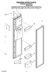 Diagram for 07 - Freezer Door Parts