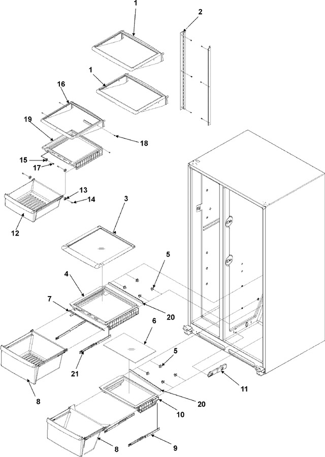Diagram for RS4953 (BOM: RS4953000W0)