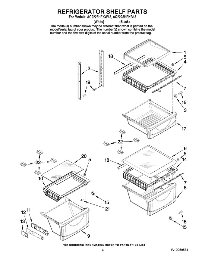 Diagram for AC2228HEKW13