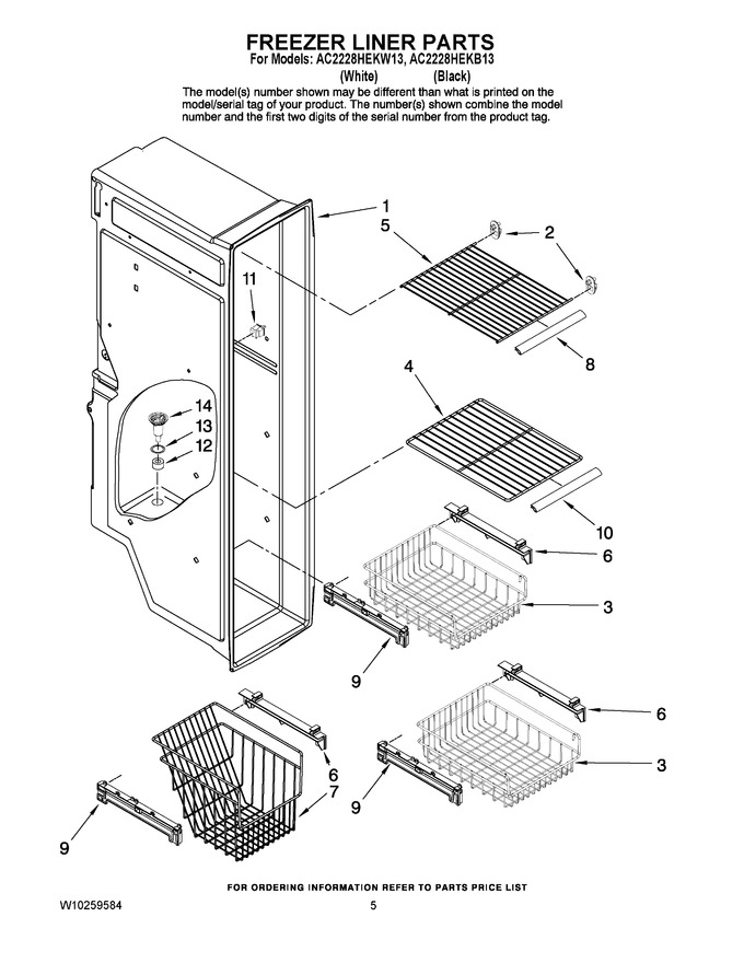 Diagram for AC2228HEKW13