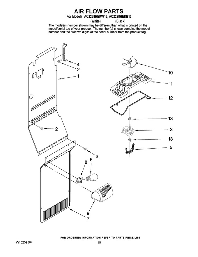 Diagram for AC2228HEKW13