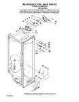 Diagram for 02 - Refrigerator Liner Parts