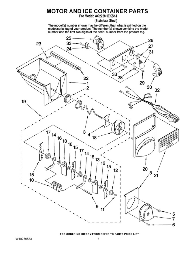 Diagram for AC2228HEKS14