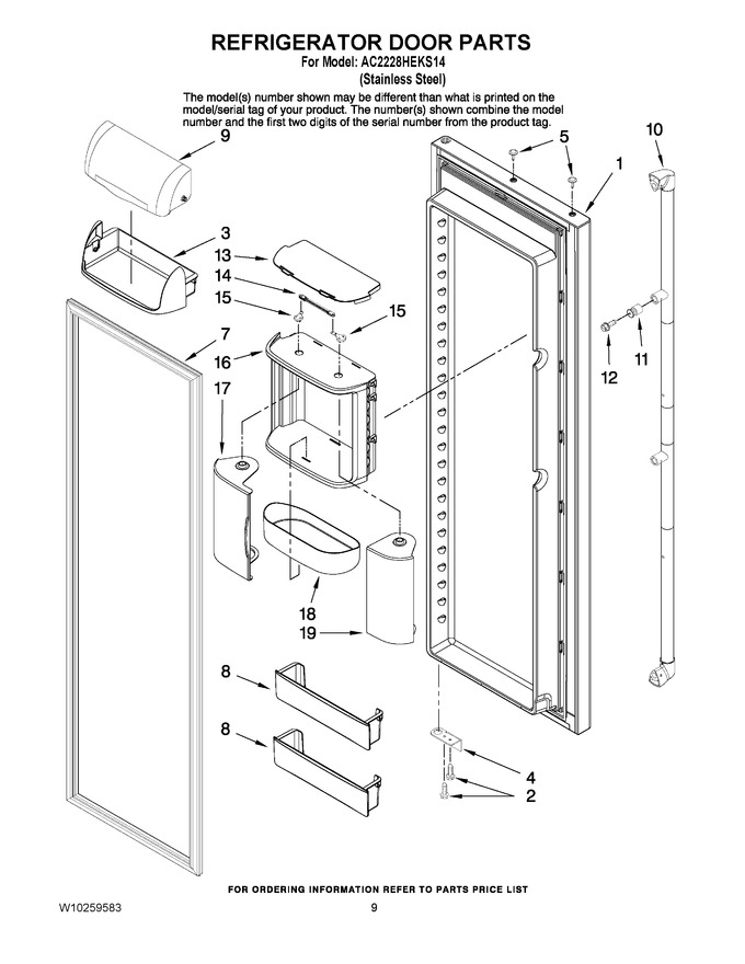 Diagram for AC2228HEKS14