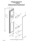 Diagram for 07 - Freezer Door Parts