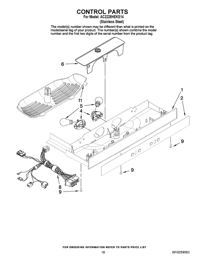 Diagram for AC2228HEKS14