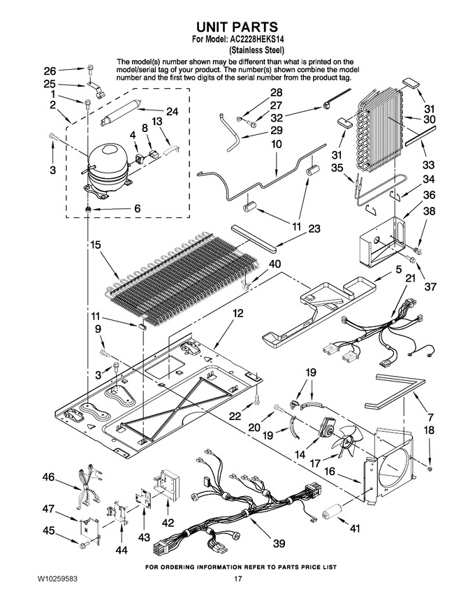Diagram for AC2228HEKS14