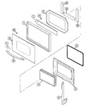 Diagram for 03 - Door (upper & Lower-acb6260ab/aw)