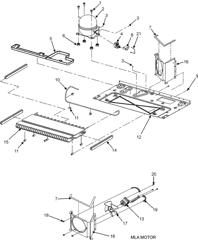 Diagram for MZD2667HEW