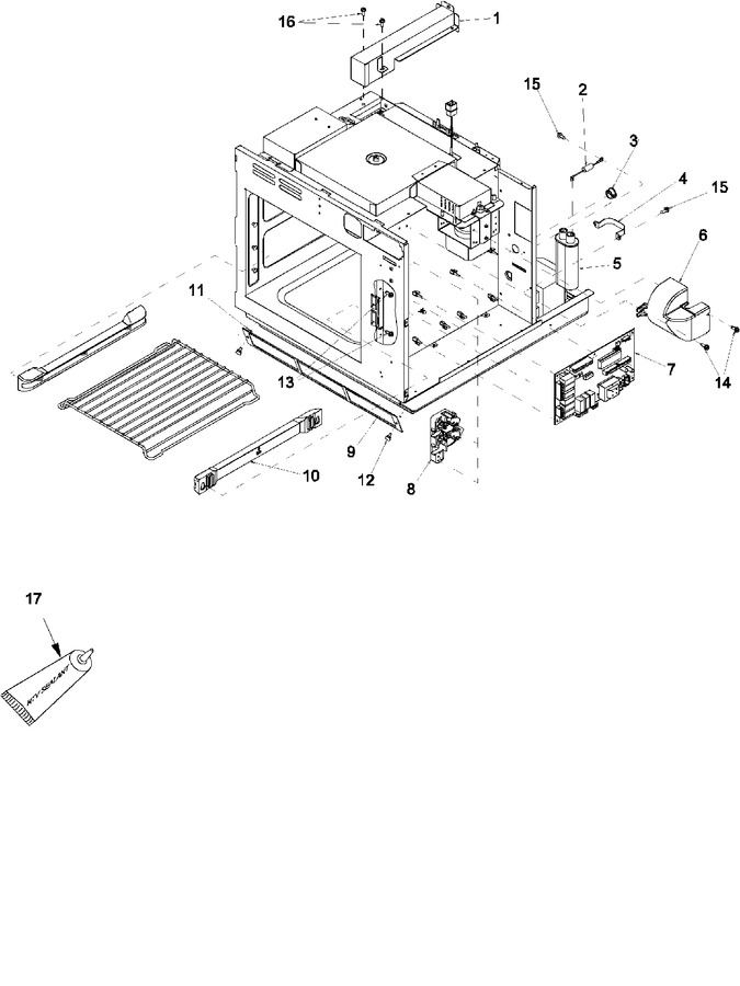 Diagram for ACE208 (BOM P1324410M)