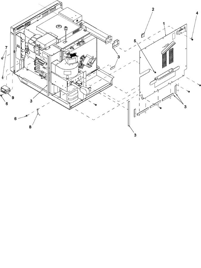 Diagram for ACE208SB (BOM: P1324413M)