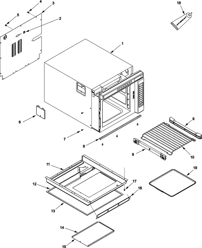 Diagram for ACE230SBC2 (BOM P1331306M)