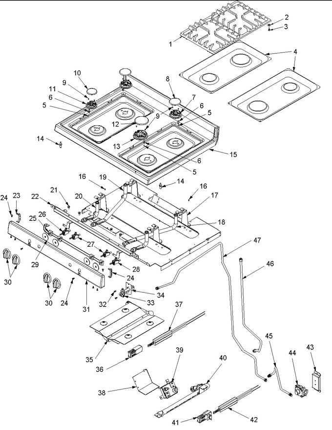 Diagram for ACF3355AS (BOM: PACF3355AS1)