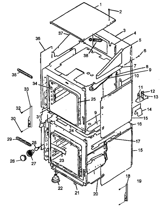 Diagram for ACO27SE1 (BOM: P1132339N E)