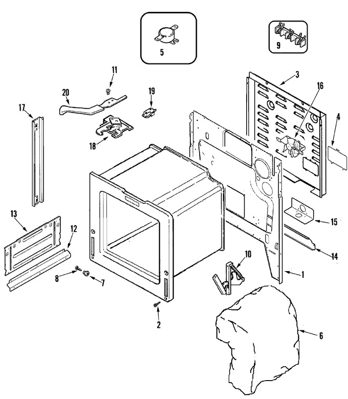 Diagram for ACS4140BW