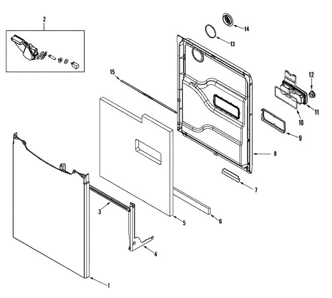 Diagram for MDB8600AWB