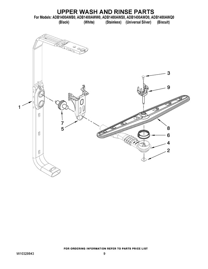 Diagram for ADB1400AWD0