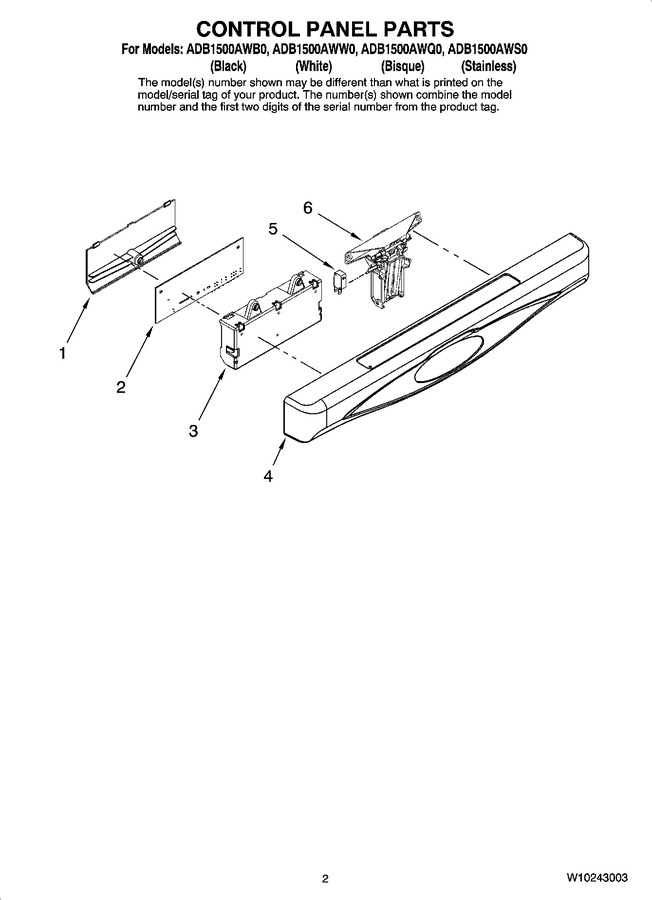 Diagram for ADB1500AWW0