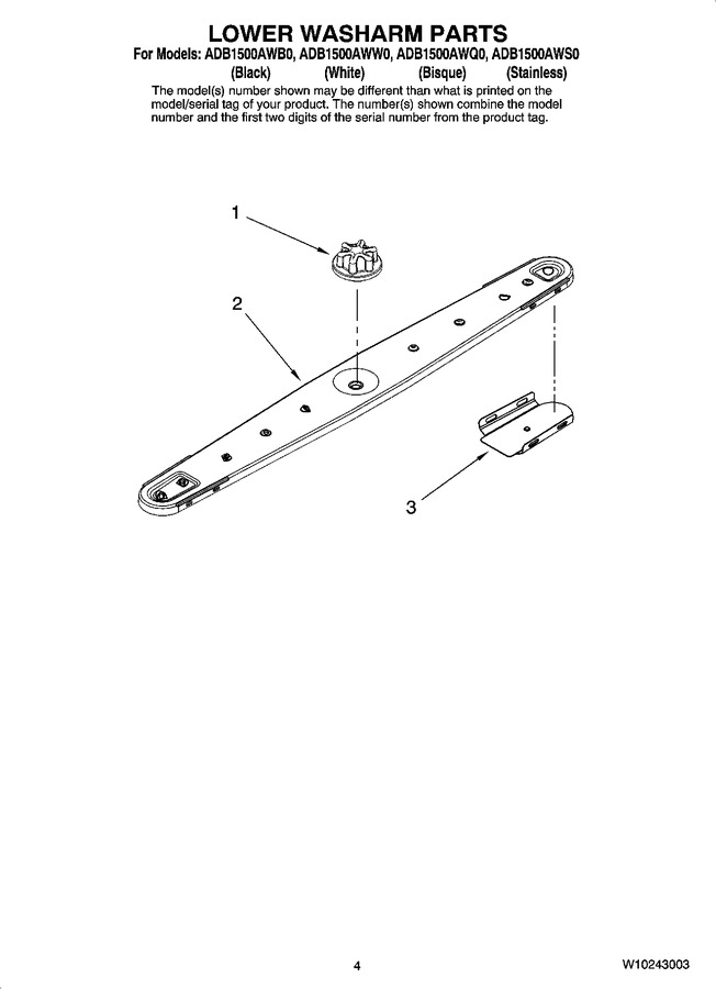Diagram for ADB1500AWS0