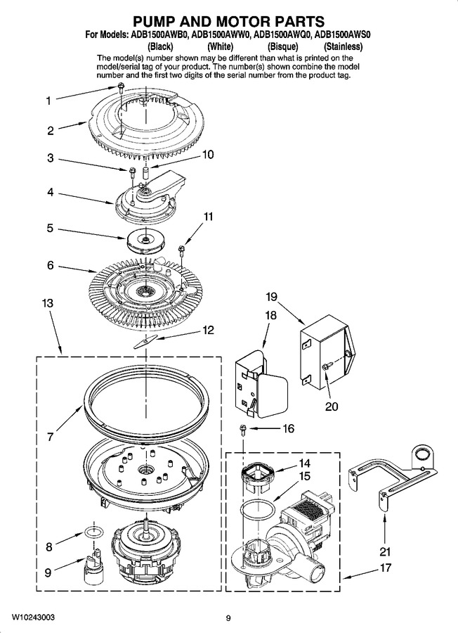 Diagram for ADB1500AWW0
