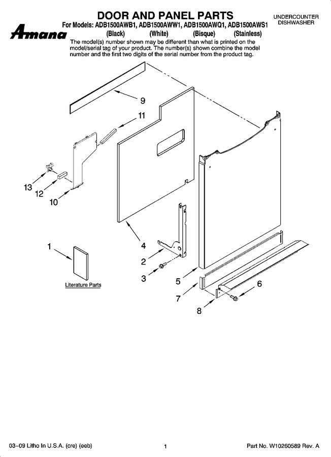 Diagram for ADB1500AWB1