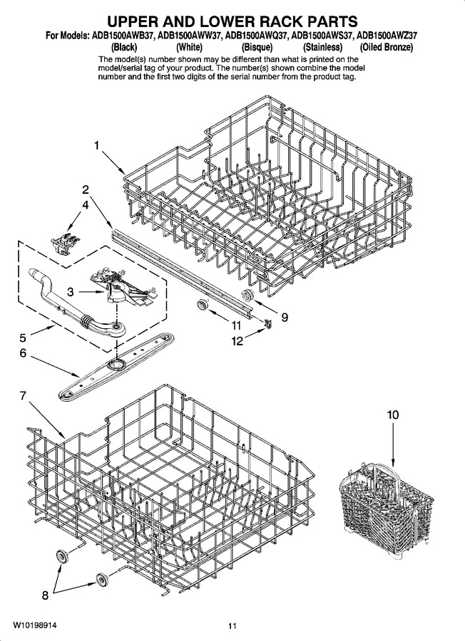 Diagram for ADB1500AWS37