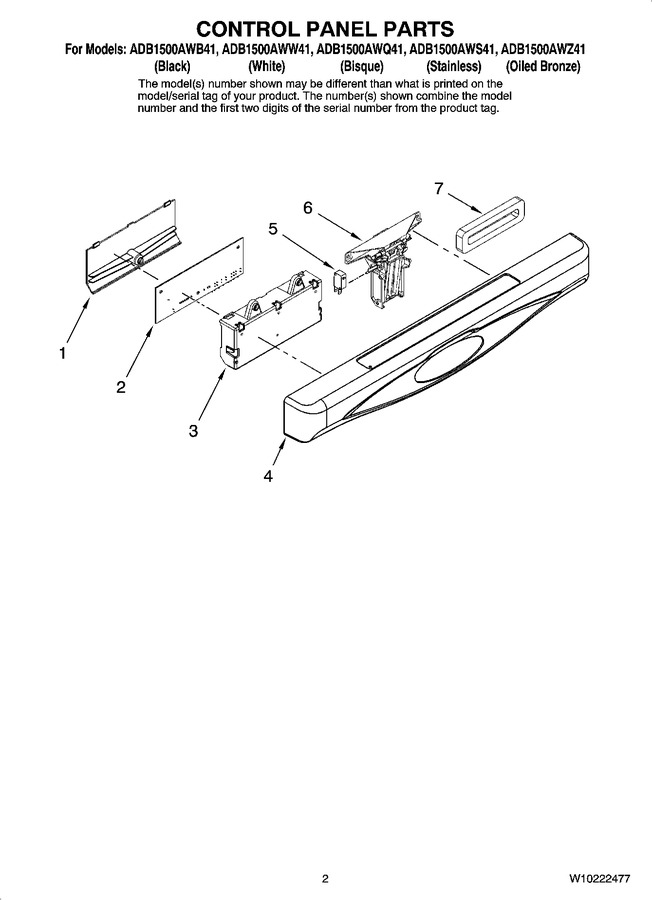 Diagram for ADB1500AWS41