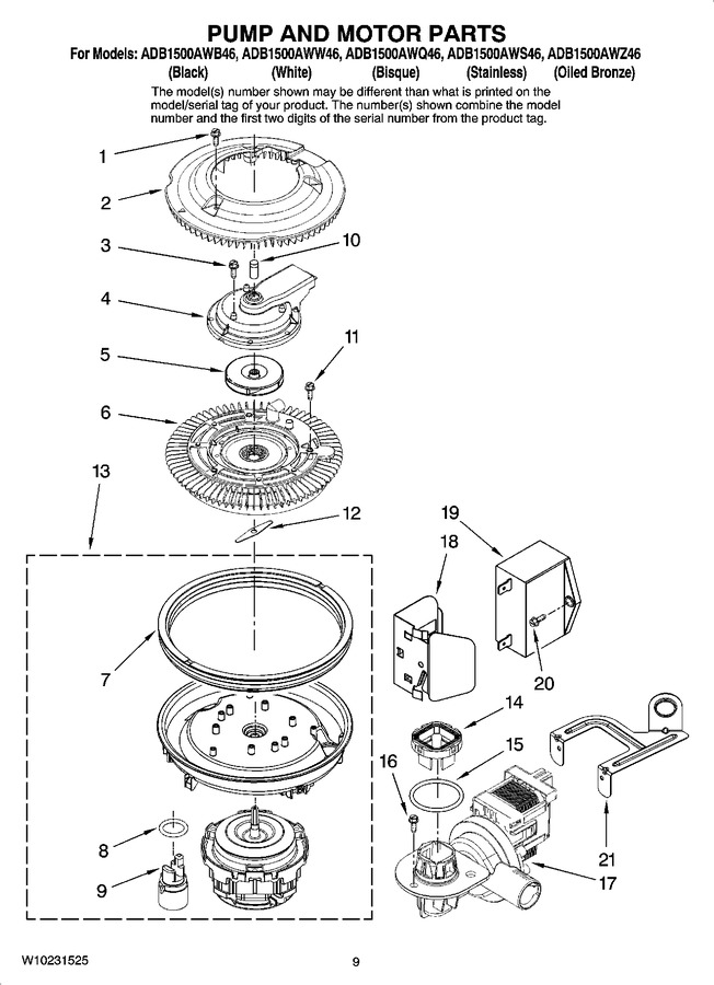 Diagram for ADB1500AWQ46