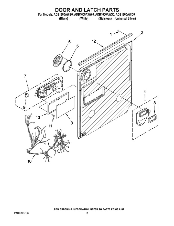 Diagram for ADB1600AWB0