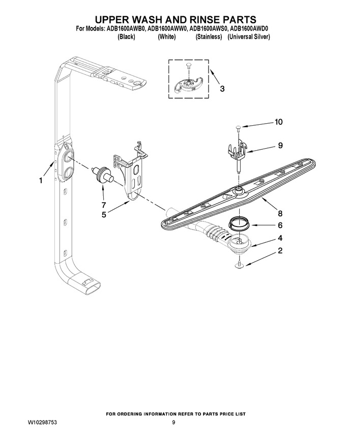 Diagram for ADB1600AWB0