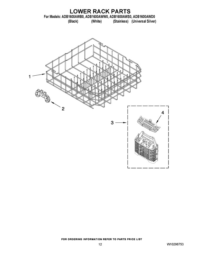 Diagram for ADB1600AWB0