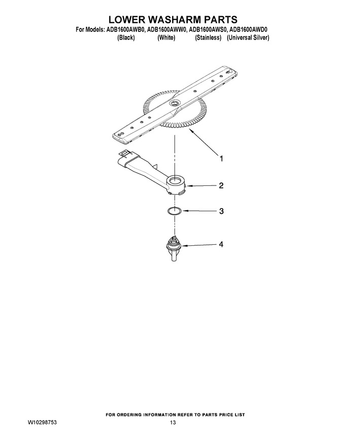 Diagram for ADB1600AWB0