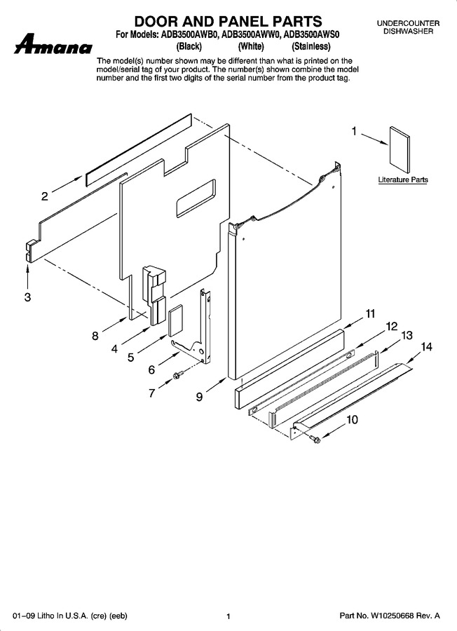 Diagram for ADB3500AWB0