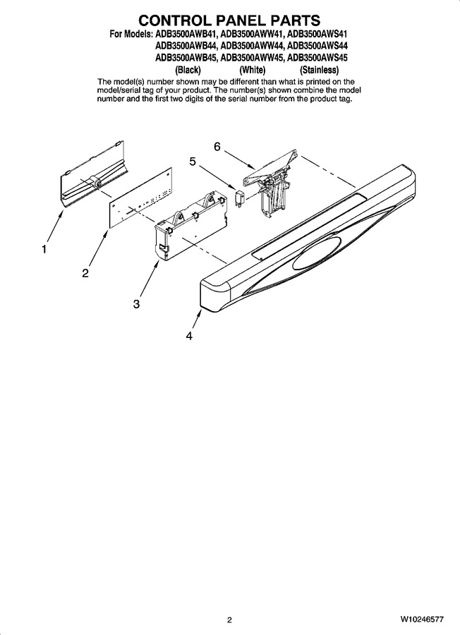 Diagram for ADB3500AWB44