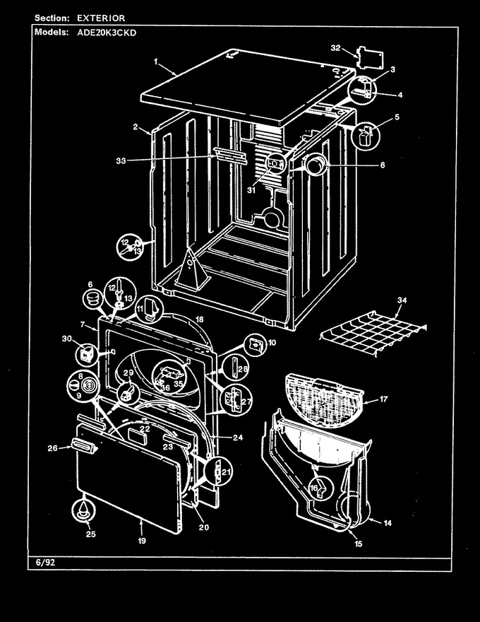 Diagram for ADE20K3CKDW