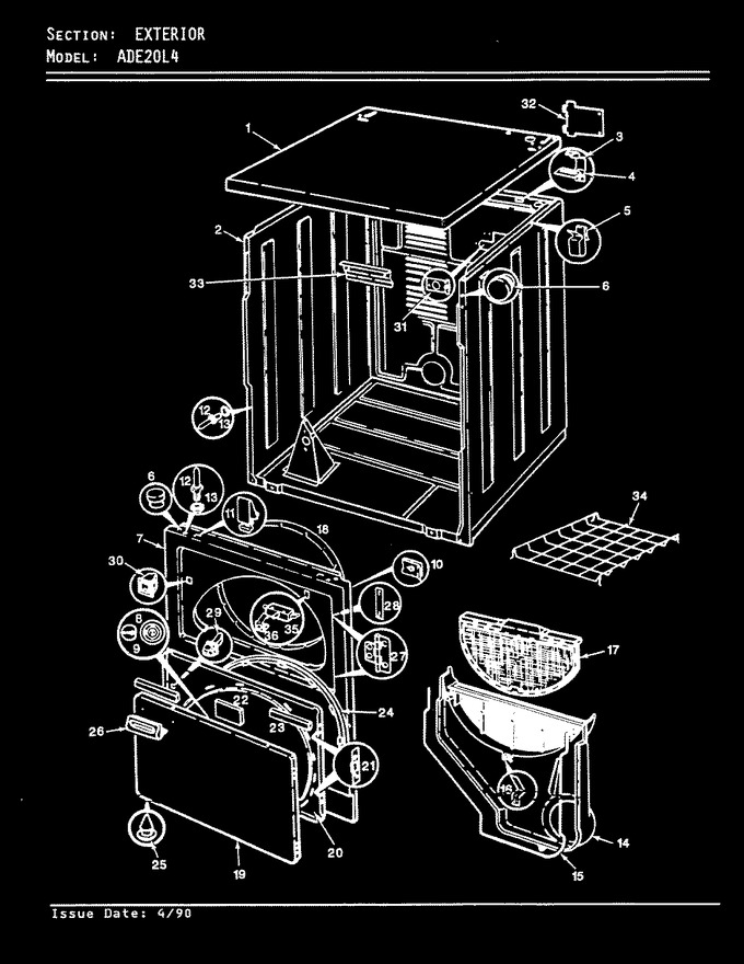 Diagram for ADE20L4W