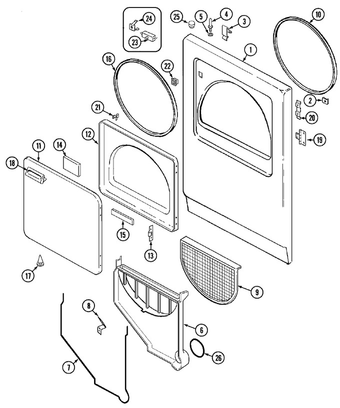 Diagram for YE205KW