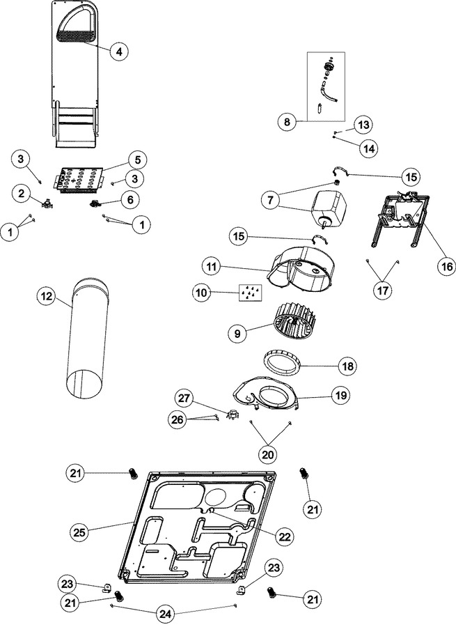 Diagram for MDE3758AZW