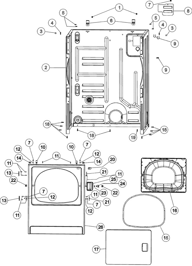 Diagram for CDE6505W