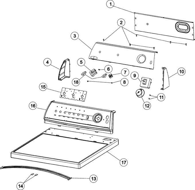 Diagram for CDE6505AZW