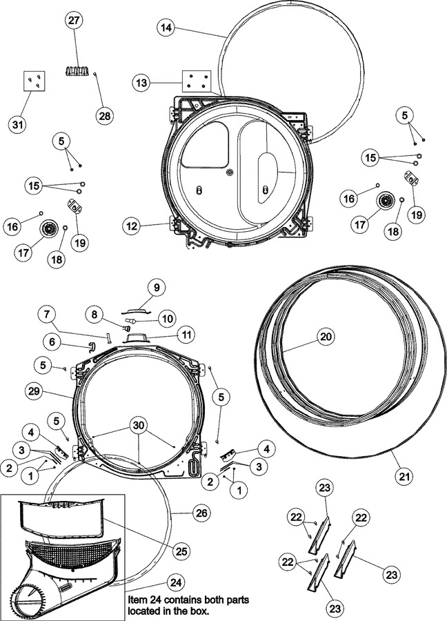 Diagram for PDET920AZW