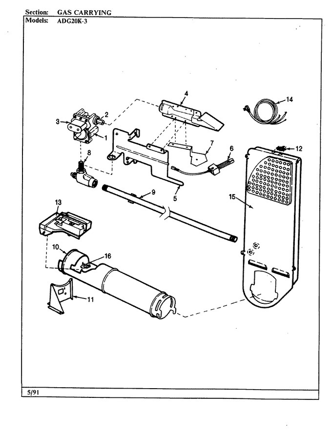 Diagram for ADG20K3A