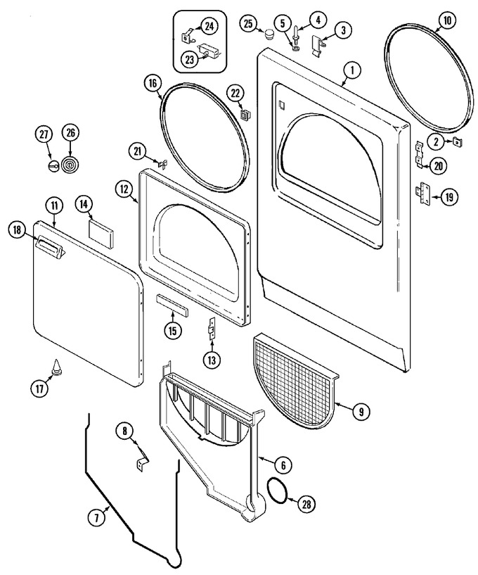 Diagram for YE204LWC