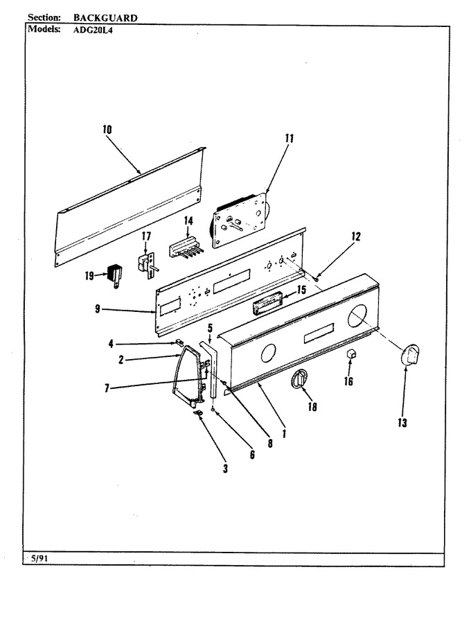 Diagram for ADG20L4W