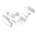 Diagram for 04 - Rinse Aid & Soap Dispenser