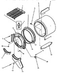 Diagram for 04 - Fr Blkhd, Air Duct, Felt Seal & Cylinder