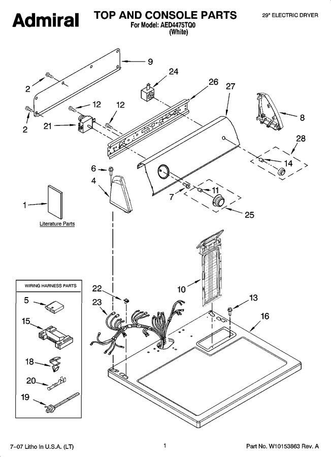 Diagram for AED4475TQ0