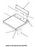 Diagram for 02 - Cabinet Top And Control Hood Rear Panel