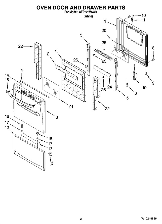 Diagram for AEP222VAW0