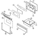 Diagram for 03 - Door/drawer